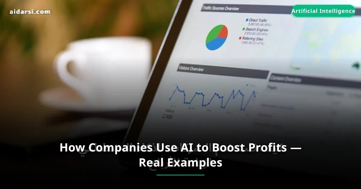 How Companies Use AI to Boost Profits — Real Examples