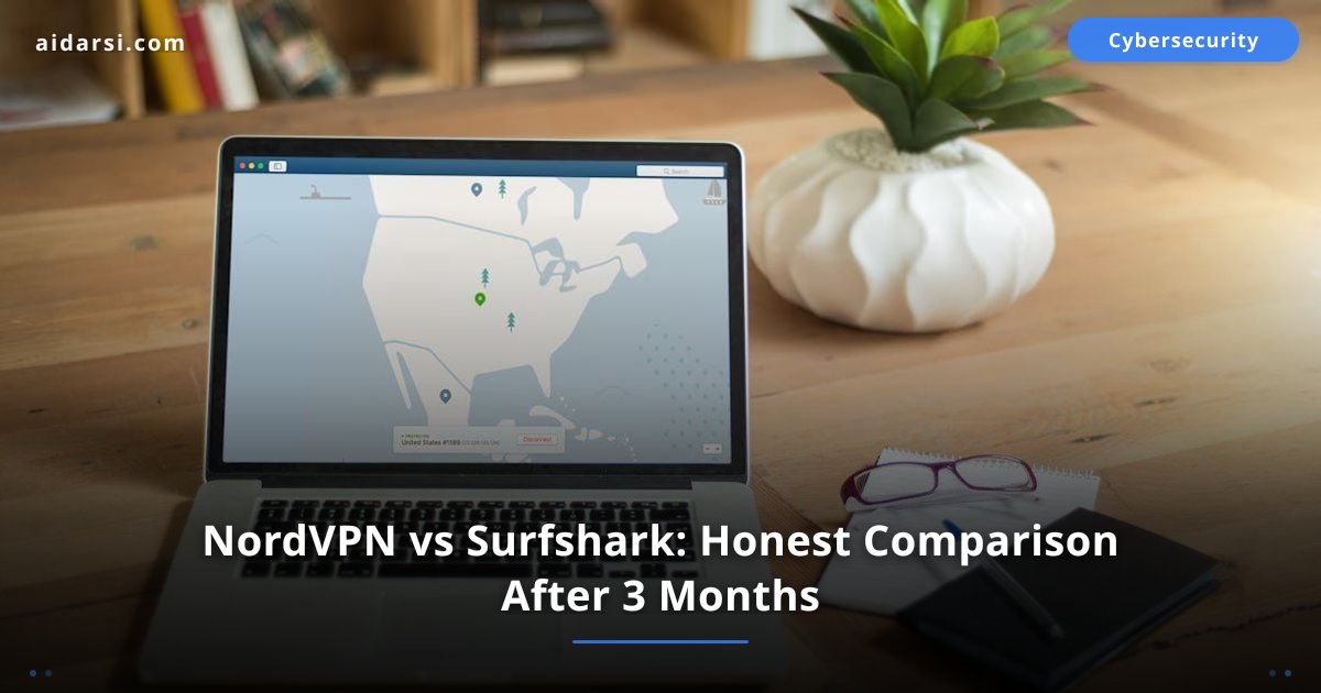 NordVPN vs Surfshark 2026: Honest Comparison After 3 Months