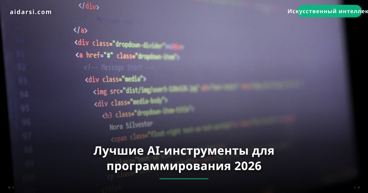 7 нейросетей для программирования 2026: Cursor, Copilot и другие