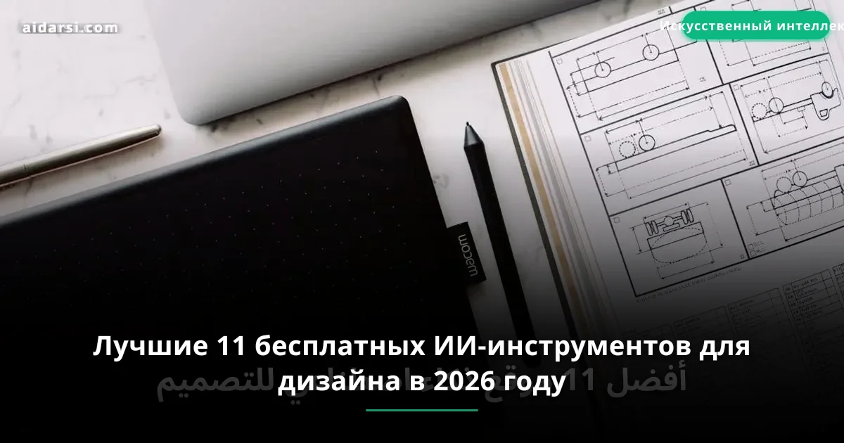 Лучшие 11 бесплатных ИИ-инструментов для дизайна в 2026 году