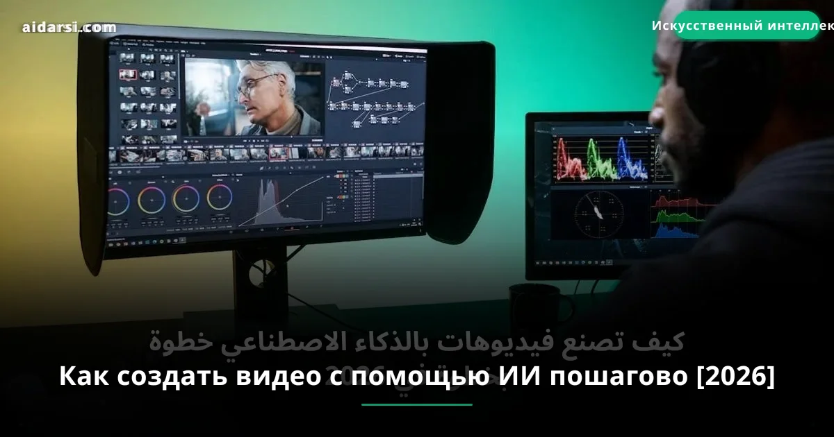 Как создать видео с помощью ИИ пошагово [2026]