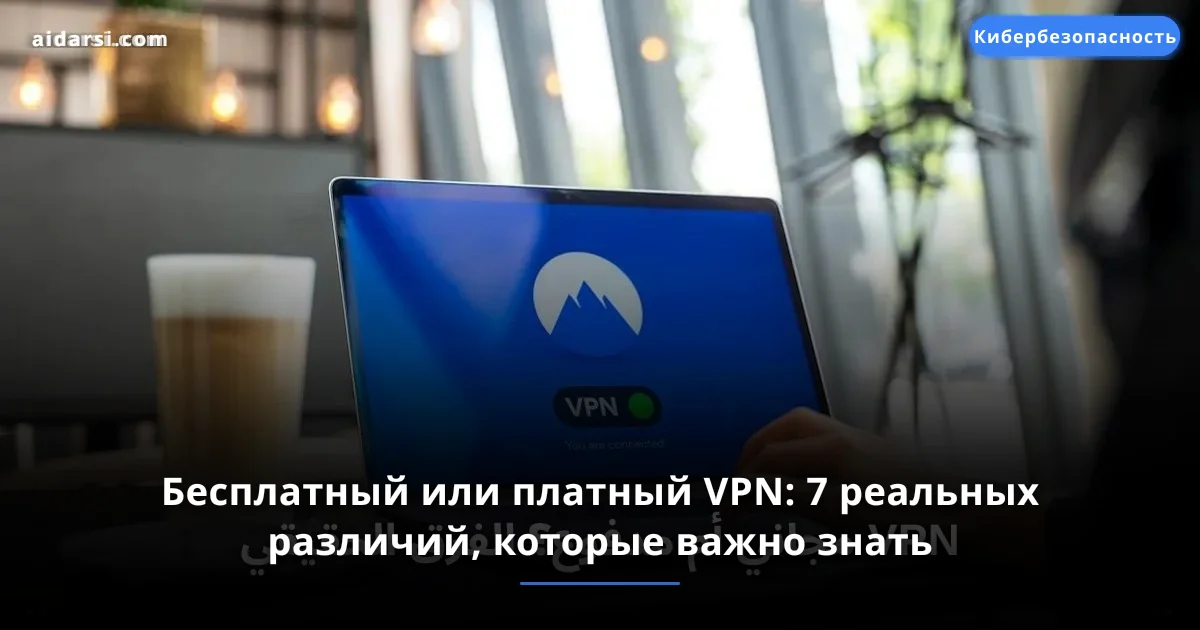 Бесплатный или платный VPN: 7 реальных различий, которые важно знать