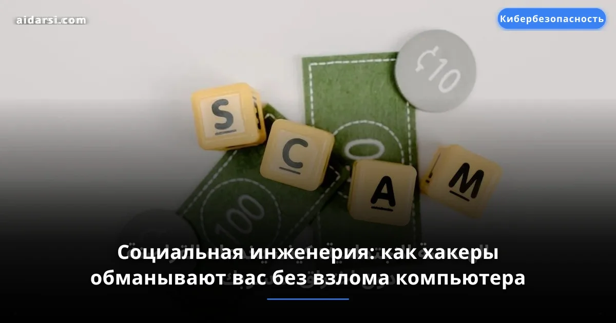 Социальная инженерия: как хакеры обманывают вас без взлома компьютера