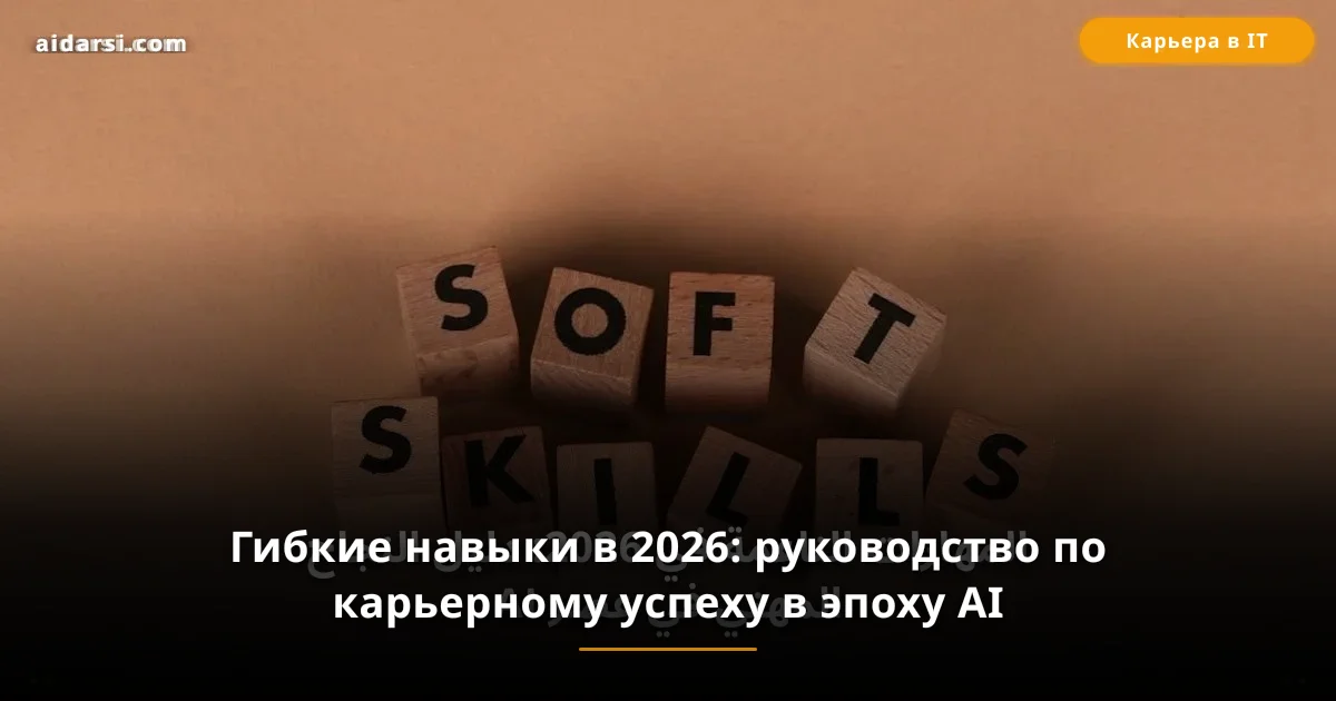 Гибкие навыки в 2026: руководство по карьерному успеху в эпоху AI