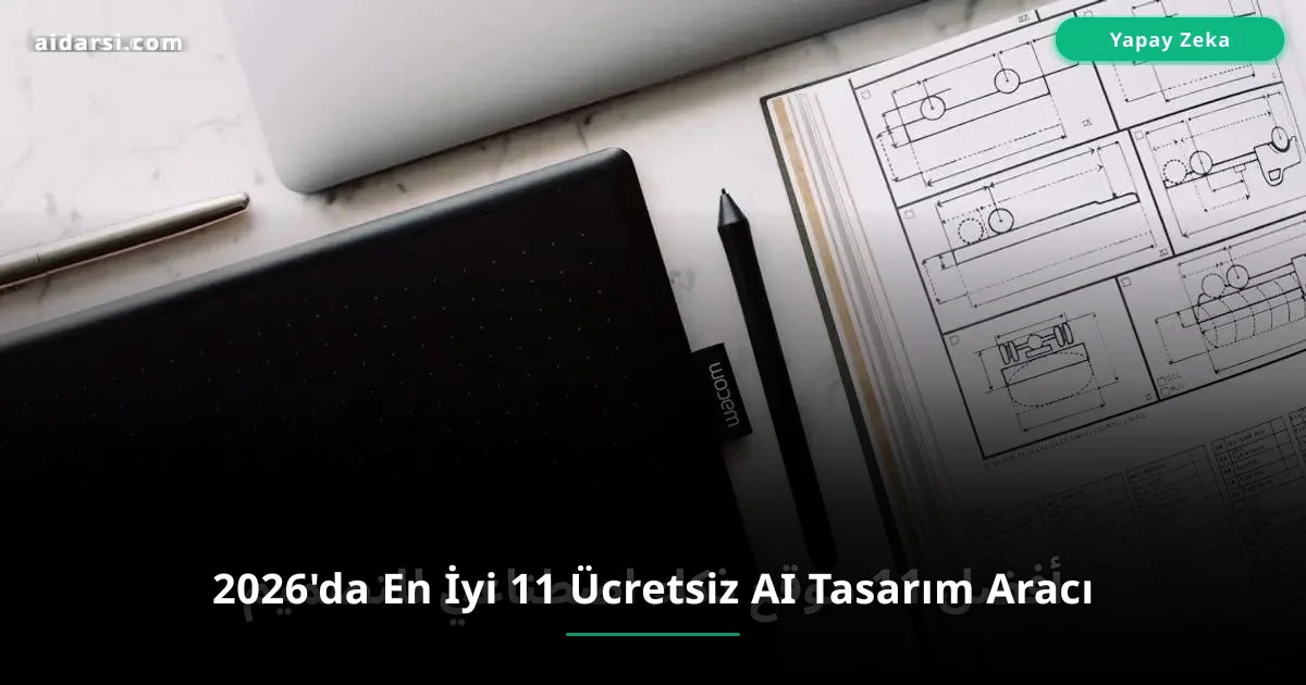 2026'da En İyi 11 Ücretsiz AI Tasarım Aracı