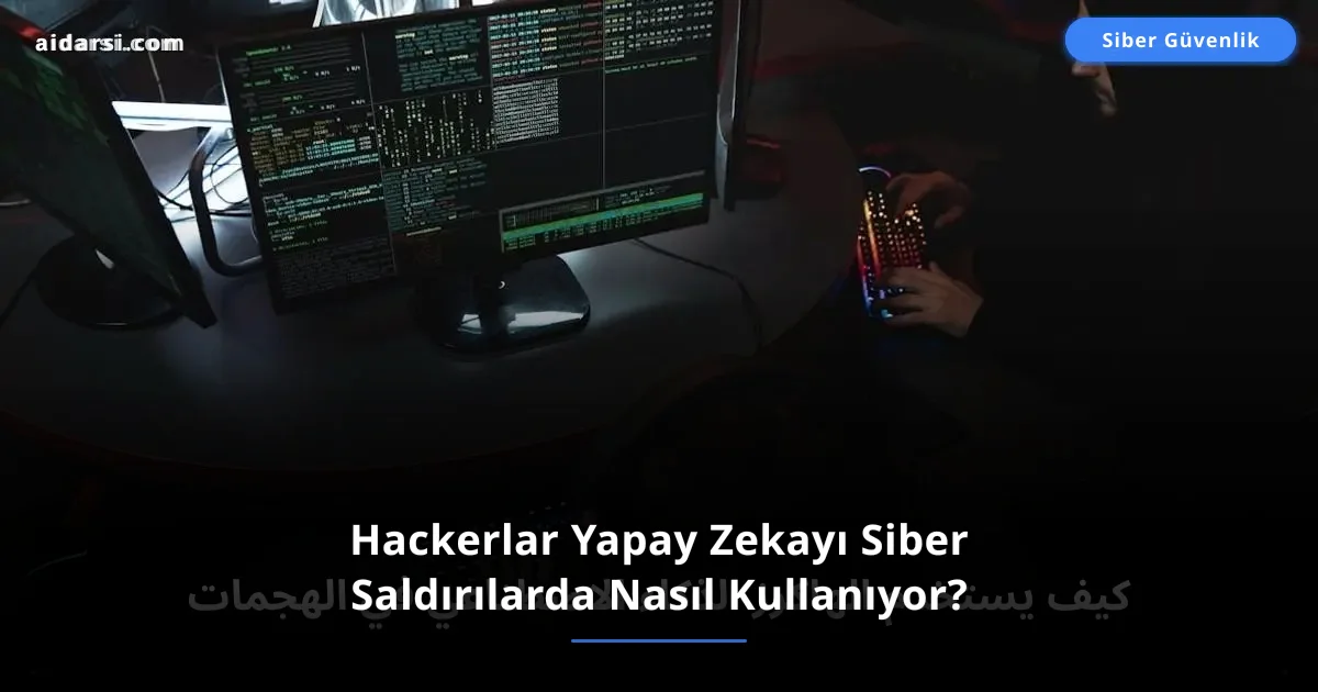 Hackerlar Yapay Zekayı Siber Saldırılarda Nasıl Kullanıyor?