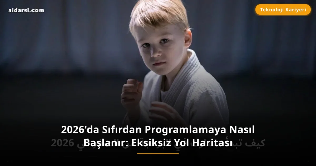2026'da Sıfırdan Programlamaya Nasıl Başlanır: Eksiksiz Yol Haritası