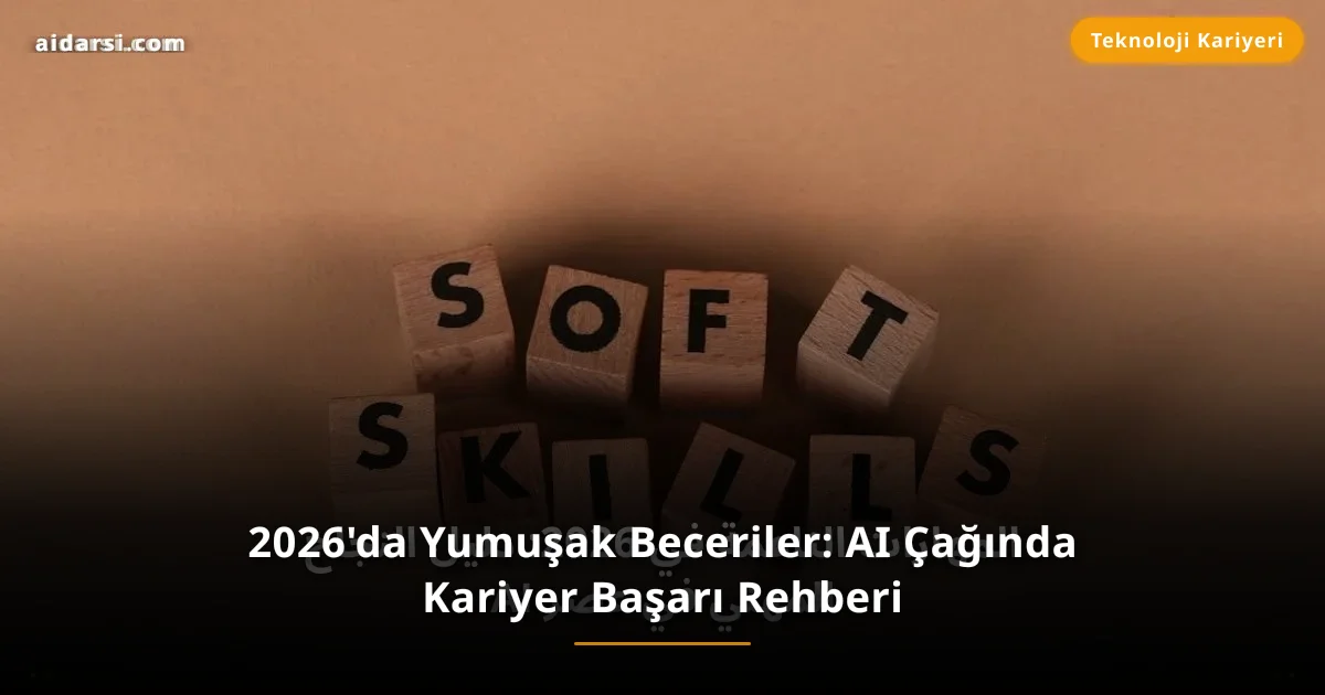 2026'da Yumuşak Beceriler: AI Çağında Kariyer Başarı Rehberi