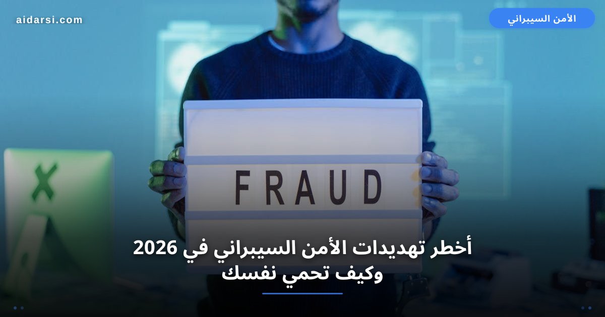 أخطر تهديدات الأمن السيبراني في 2026 وكيف تحمي نفسك