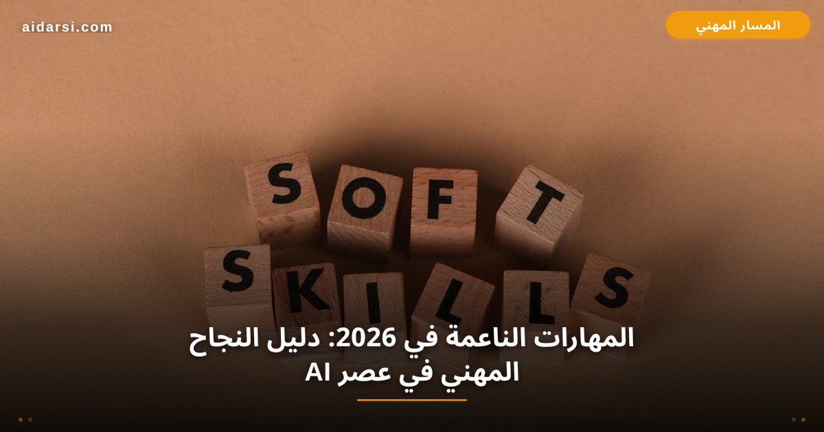 المهارات الناعمة في 2026: دليل النجاح المهني في عصر AI